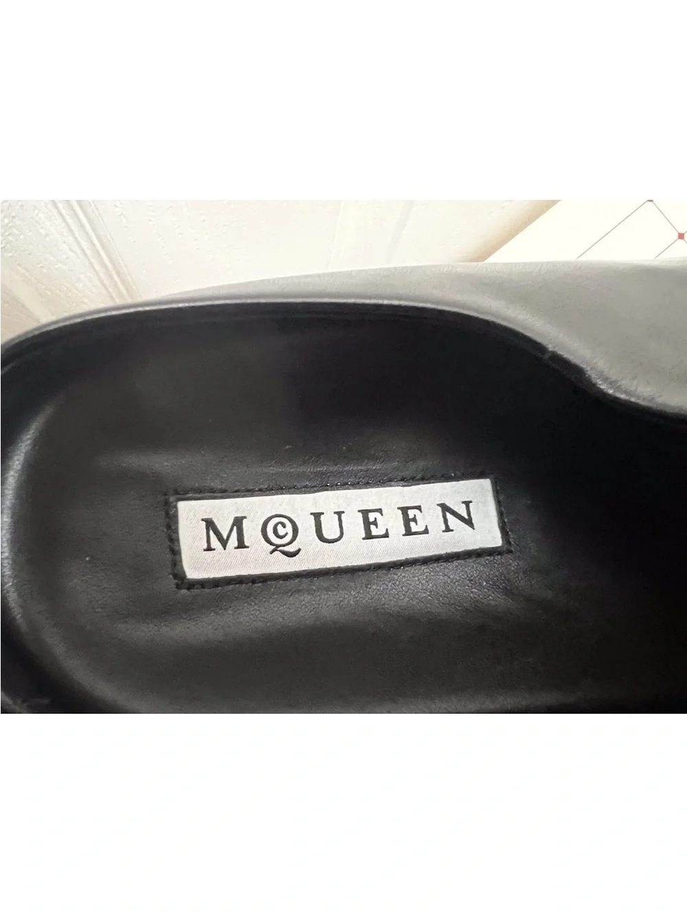 ALEXANDER McQUEEN Black Platform Mules / Sandals 9US / NWB $1,290